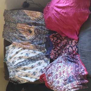 Lucky Brand Bohemian Tank Top Lot Size Ladies XL 5 Total in Lot